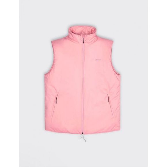 Rains Unisex Padded Nylon Vest Pink Sky Size L
